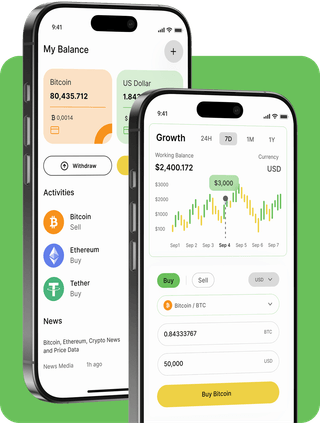 Corona Fondenza trading platform with live market data